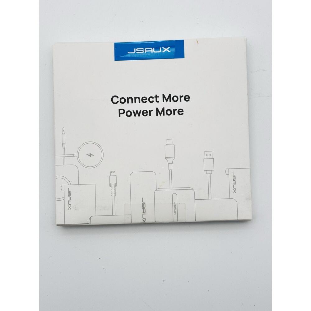 JSAUX 8K HDMI 2.1 Cable 6.6ft Braided 48Gbps UHD HDR 1-PACK Open Box